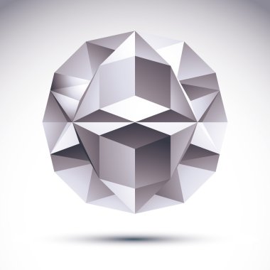 soyut Geometrik nesneyi