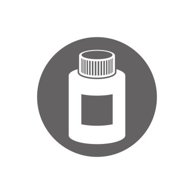 tıbbi şişe simgesi