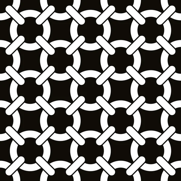 Cirklar nettning seamless mönster — Stock vektor