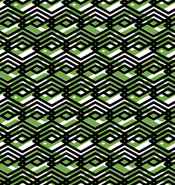 Geometrisch ausgekleidetes nahtloses Muster — Stockvektor