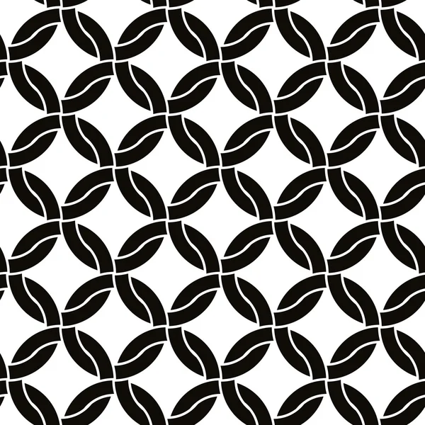 Circles netting seamless pattern — Stock Vector