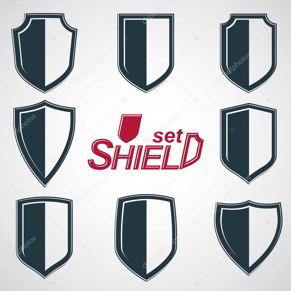 Grayscale defense shields,