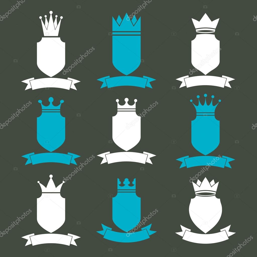 Collection of empire  elements.