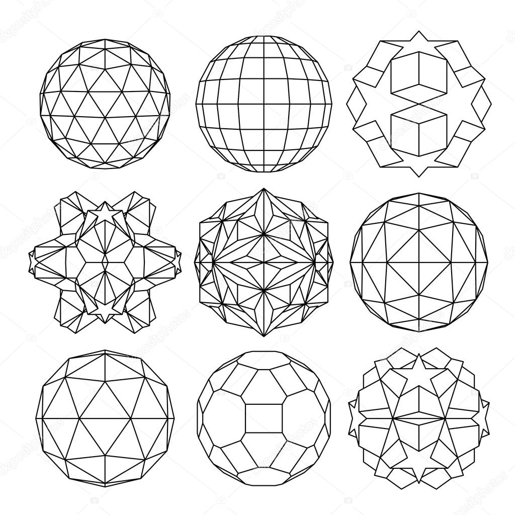 Collection of dimensional spheres