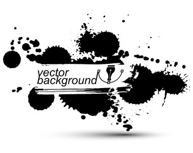 mürekkep sıçrama seamless modeli