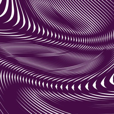 Optik illüzyon, hareli arka plan