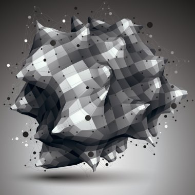 Perspektif geometrik alışılmadık nesne