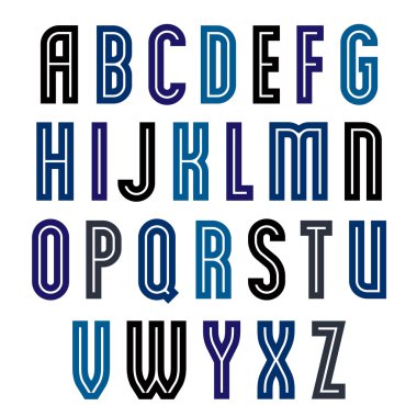 İkili geometrik yazı tipi