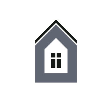 Emlak basit iş simgesi