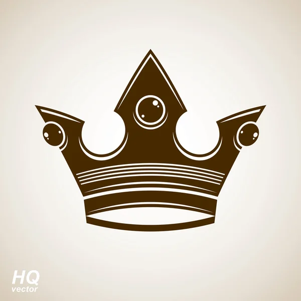 Vintage luxury crown — Stock Vector