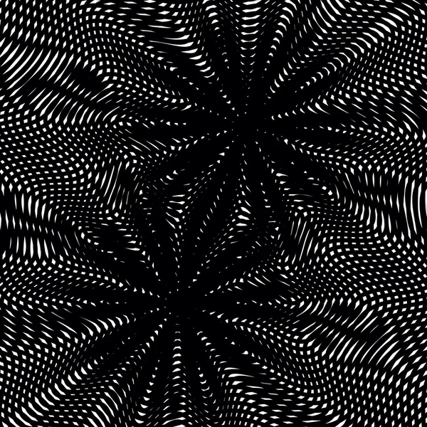 Moire μοτίβο, op art φόντο — Διανυσματικό Αρχείο