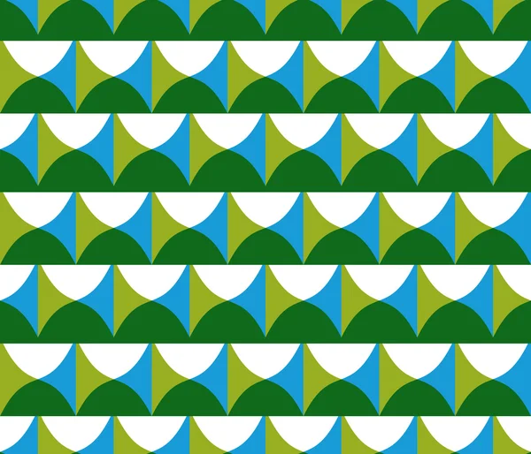 Patrón sin costura mosaico adornado — Vector de stock
