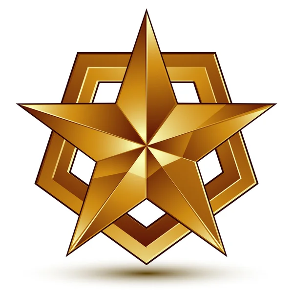 Symbole royal classique 3d — Image vectorielle