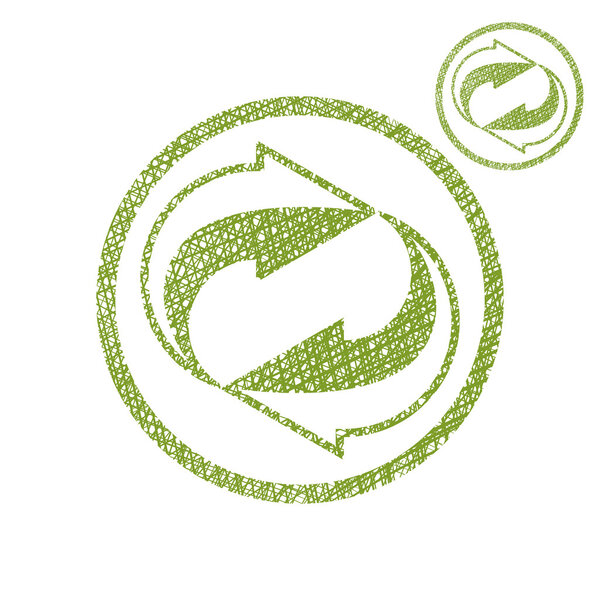 Loop arrows conceptual symbol