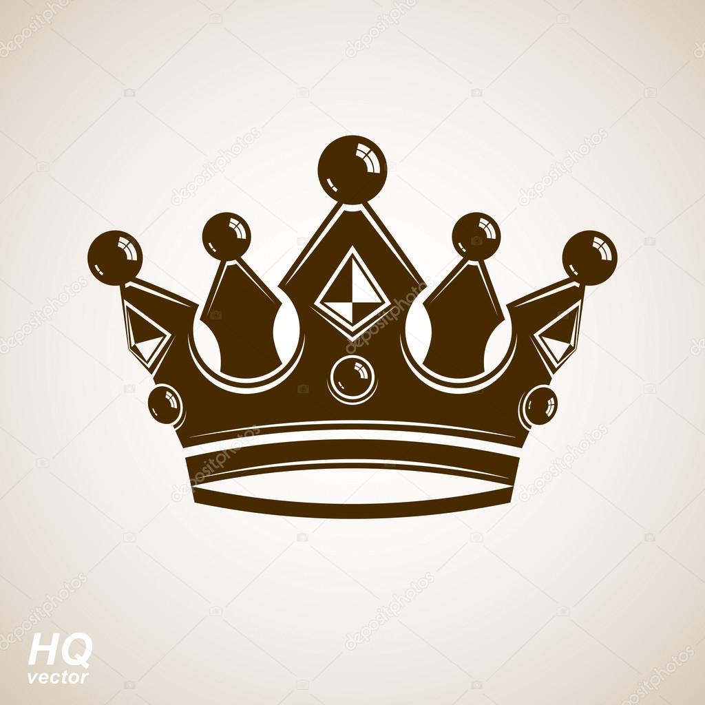 Vintage luxury crown