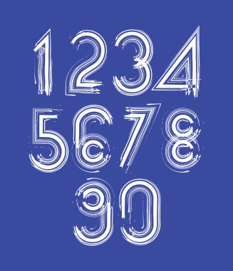 Kaligrafi sayılar kümesi