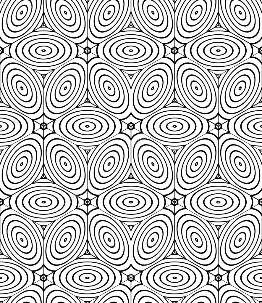 black and white symmetric   pattern