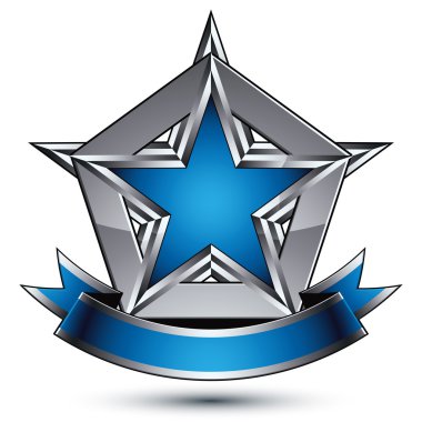 parlak tasarım öğesi yıldız