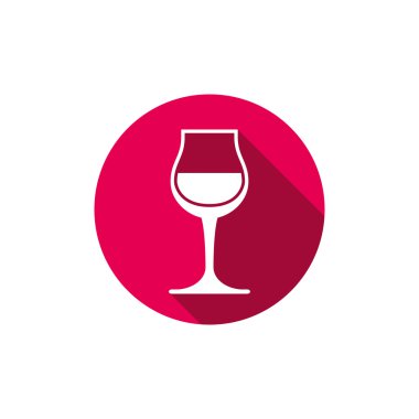 Klasik şarap cam kutsal kişilerin resmi