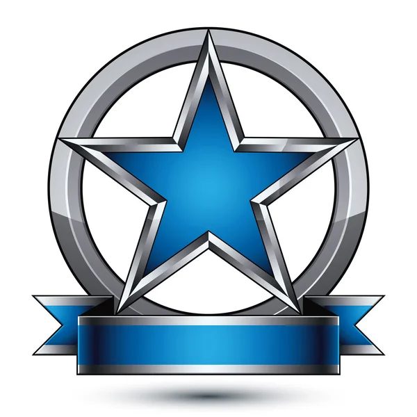 星丸いシンボル — ストックベクタ