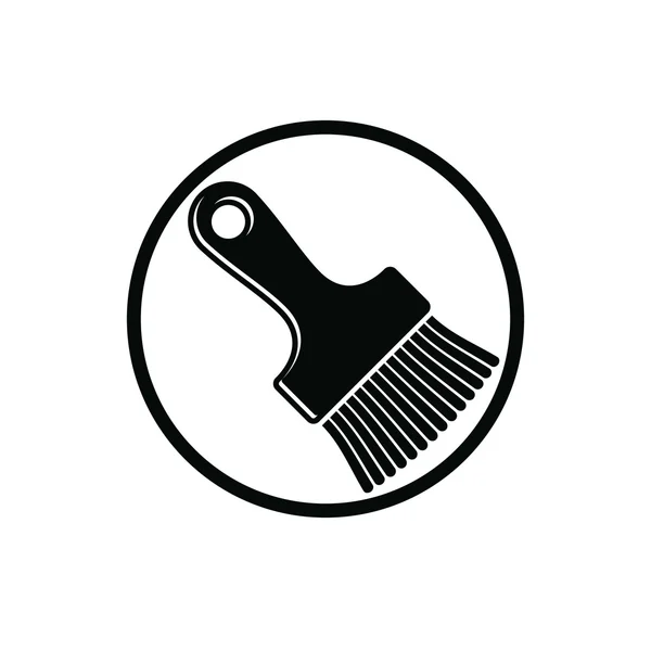 Paint brush repair icon — Stock Vector