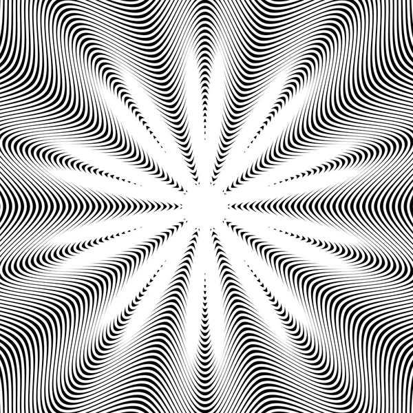 Noir et blanc lignes fond — Image vectorielle