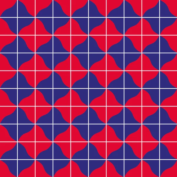 Retro tiles seamless pattern — Stock Vector