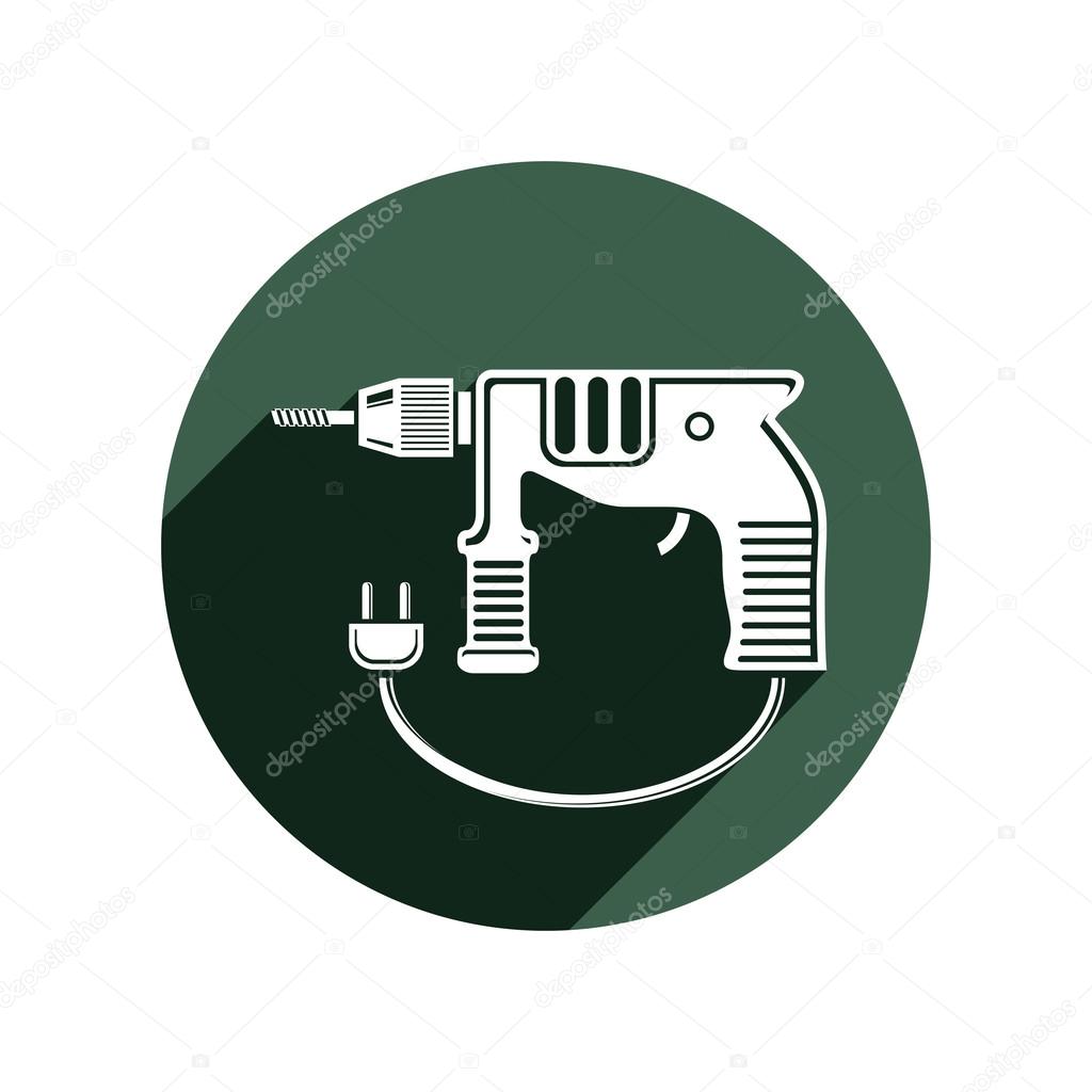 electric power drill icon