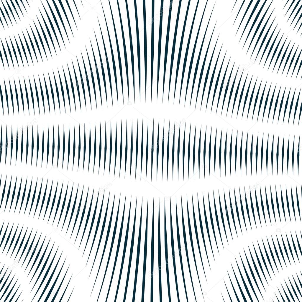 Optical illusion abstract lined background