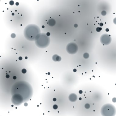 Transparent covering with overlay dots clipart