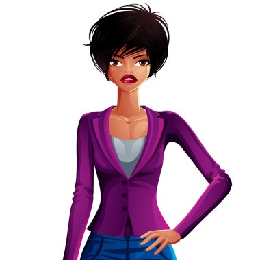 Güzel coquette Bayan