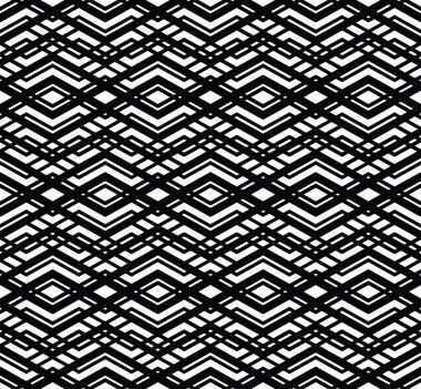 Tek renkli soyut geometrik seamless modeli.