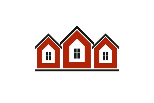 Emblema turístico e imobiliário —  Vetores de Stock
