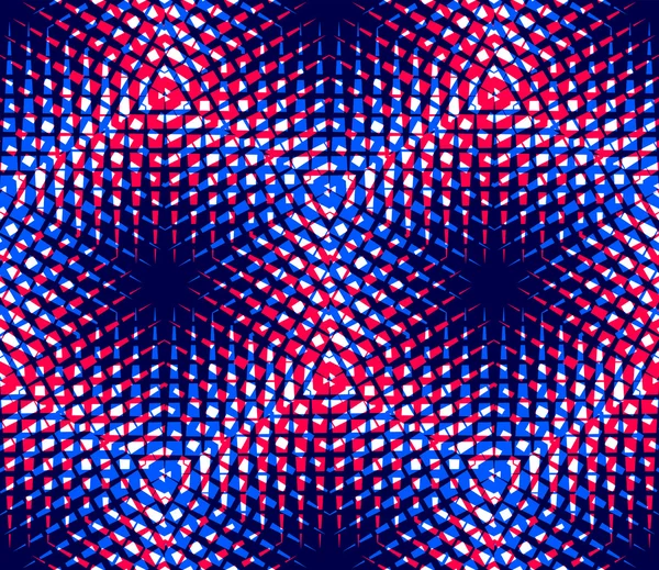 Patrón geométrico abstracto sin costura — Vector de stock