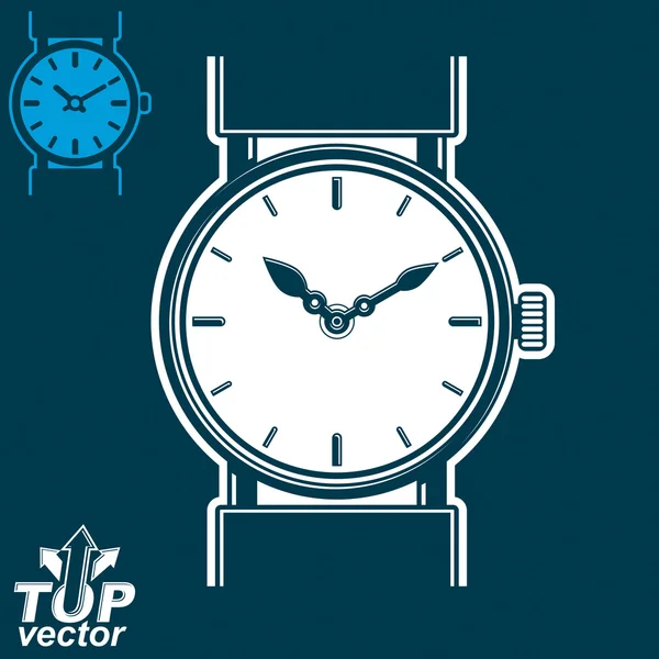 Wristwatch graphic illustration — Stock Vector