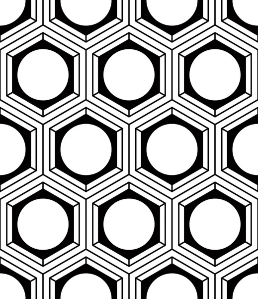 Symmetric seamless pattern — Stock Vector