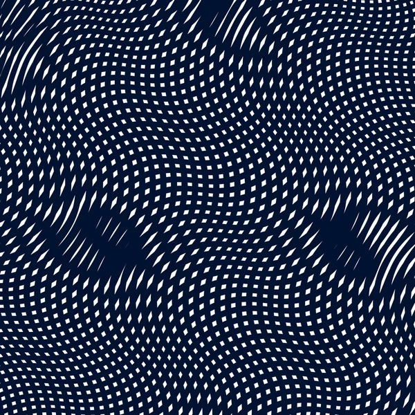 Op art, moire muster. — Stockvektor