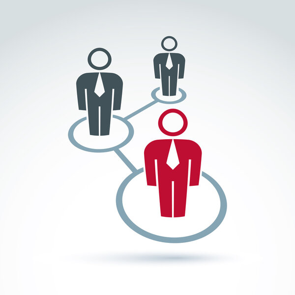 Силуэты людей, стоящих кругами
.