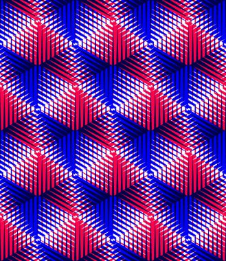 geometrik seamless 3d modeli