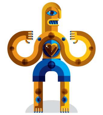 renkli efsanevi yaratık