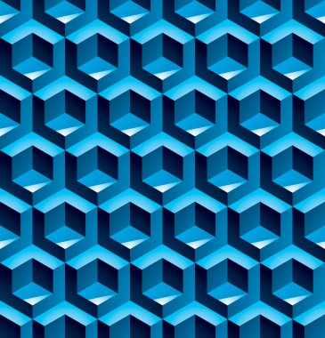 arka plan ile 3d geometrik figürler