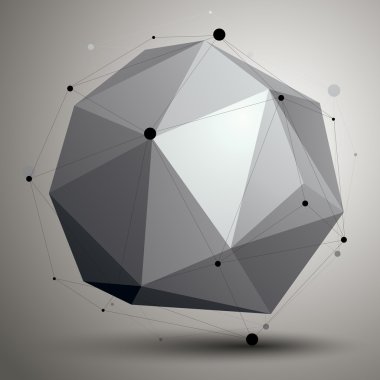 Object with black lines mesh