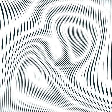Background with monochrome geometric lines clipart