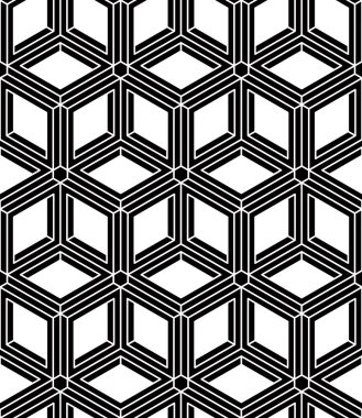 geometrik seamless 3d modeli.
