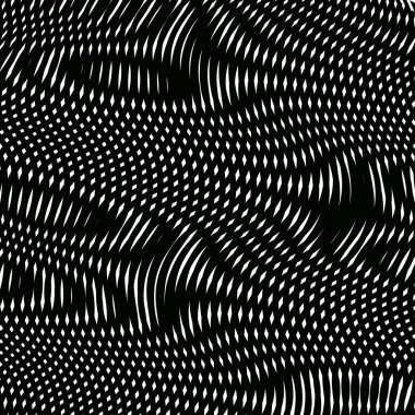 görsel efektler ile geometrik desen.