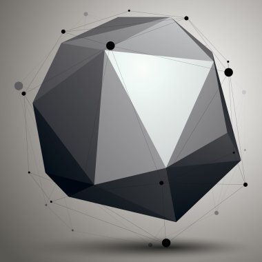 Asymmetric 3D geometric object