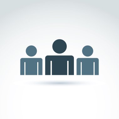 İnsan üç siluetleri