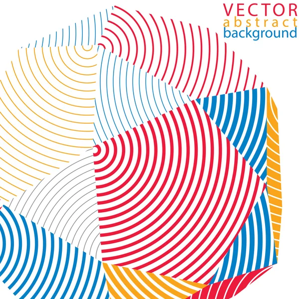 3D moderna stripy bakgrund — Stock vektor