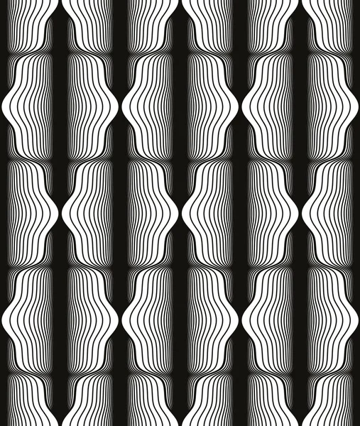 Mønster med geometriske linjer – stockvektor