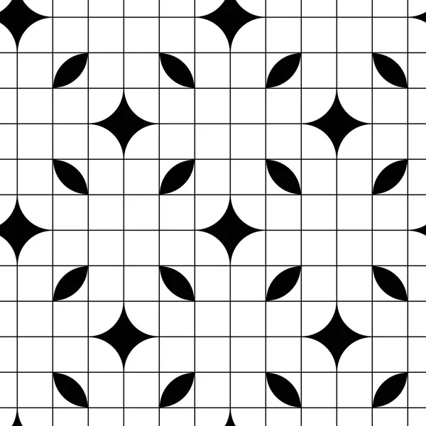 Mosaik nahtloser Muster — Stockvektor